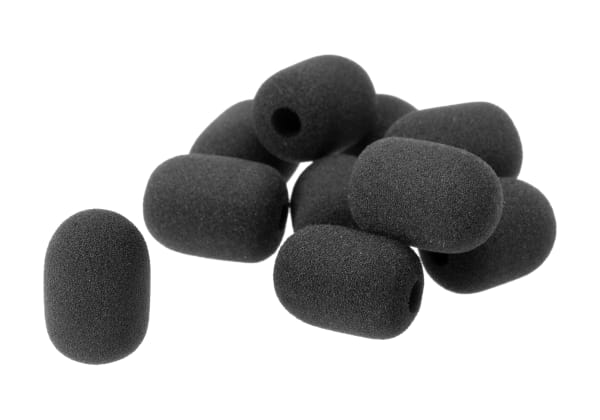 Sordin Boom Microphone Foam Windshield 10-Pack