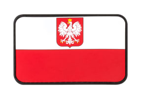 JTG Poland Flag Rubber Patch