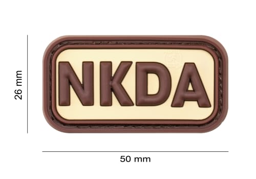 JTG NKDA Rubber Patch