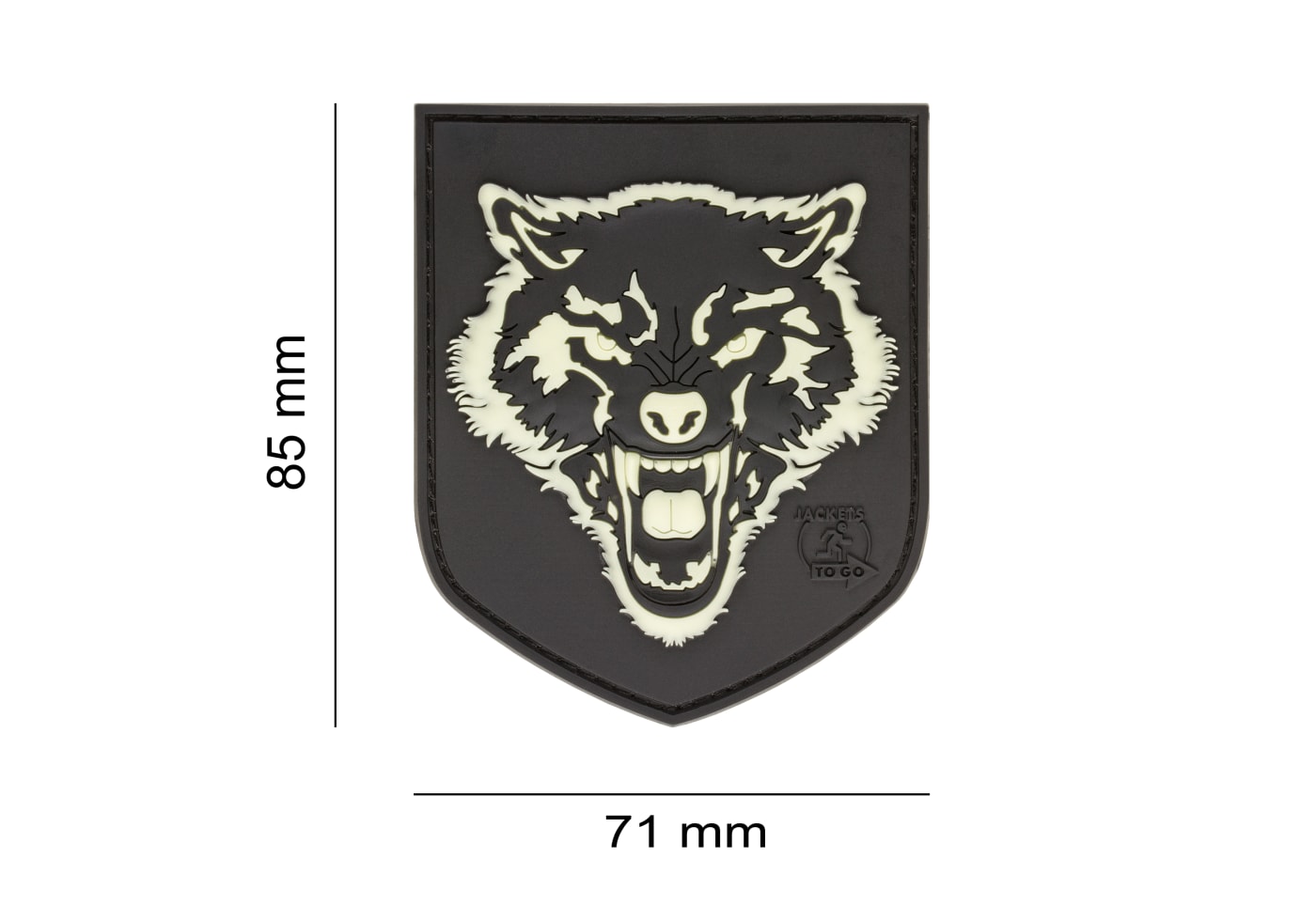 JTG Wolf Shield Rubber Patch