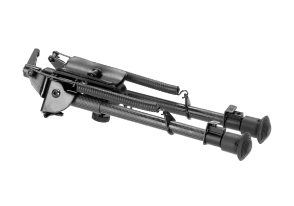 RokStad Carbon Fiber 9-13.5 Inch Swivel Spring Retractable Bipod