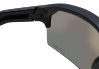 Wiley X JAKL Captivate Polarized Black Mirror Grey