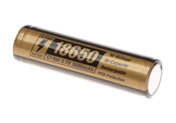 Clawgear 18650 Battery 3.7V 3600mAh