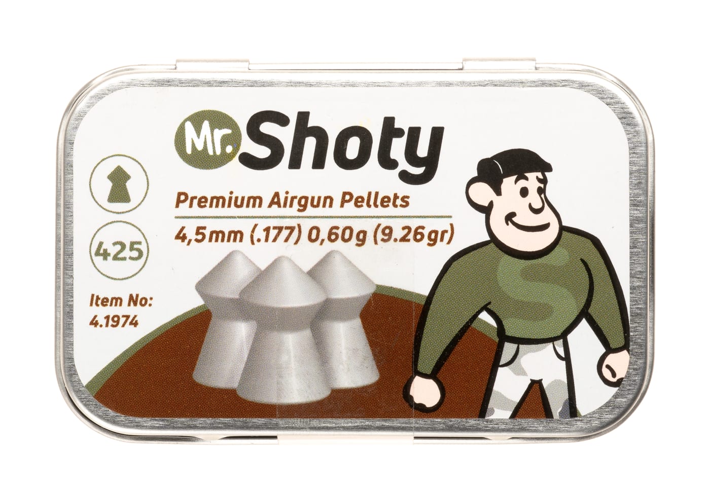 Umarex Mr. Shoty Pointed Pellets 0.60g 425rds