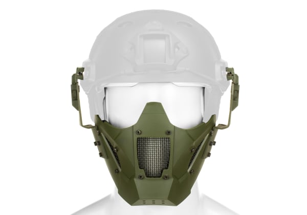 Pirate Arms Warrior Steel Half Face Mask