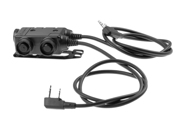 Earmor M56 Dual Comm Tactical PTT for 2x Kenwood