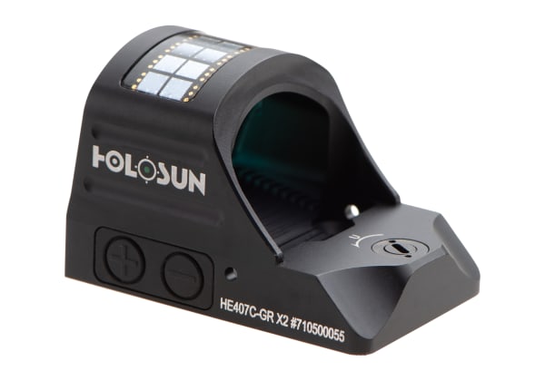 Holosun HE407C-GR X2 Elite Solar Green Dot Sight