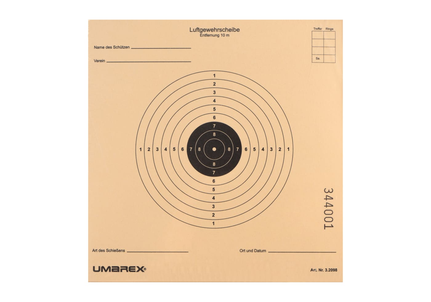 Umarex Paper Targets 14x14cm 1000pcs