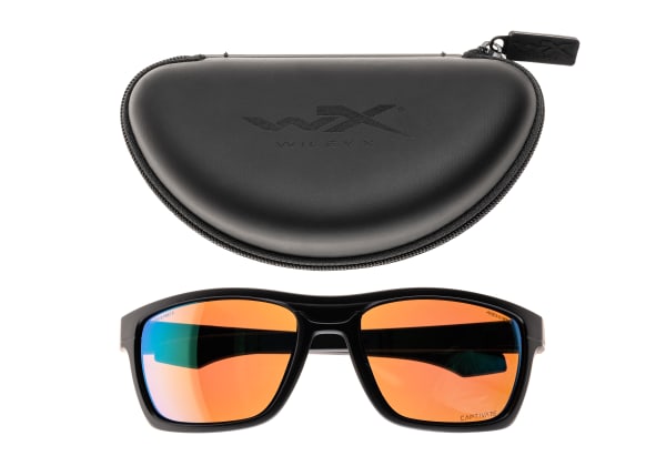Wiley X WX Kingpin Captivate Polarized Green Mirror