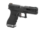 WE G-Force 17 BK Silver Barrel Metal Version GBB