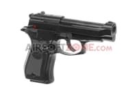 WE Full Metal M84 GBB Airsoft Pistol - Silver - Armsaholic