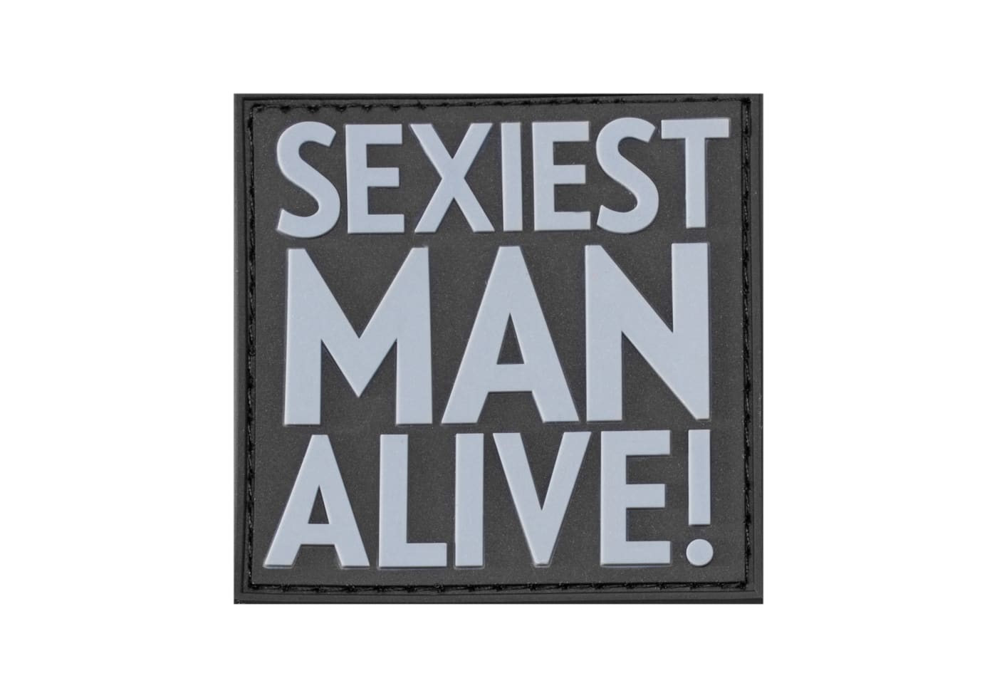 JTG Sexiest Man Alive Rubber Patch