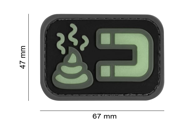 JTG Shit Magnet Rubber Patch