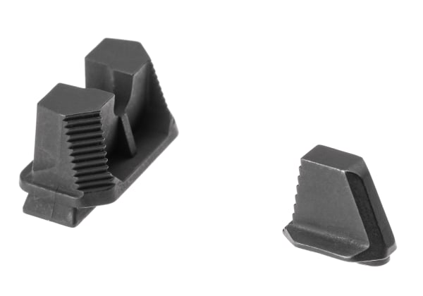 Strike Industries Iron Front and Rear sights for Glock Suppressor Height