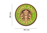 JTG Guns and Coffee Rubber Patch