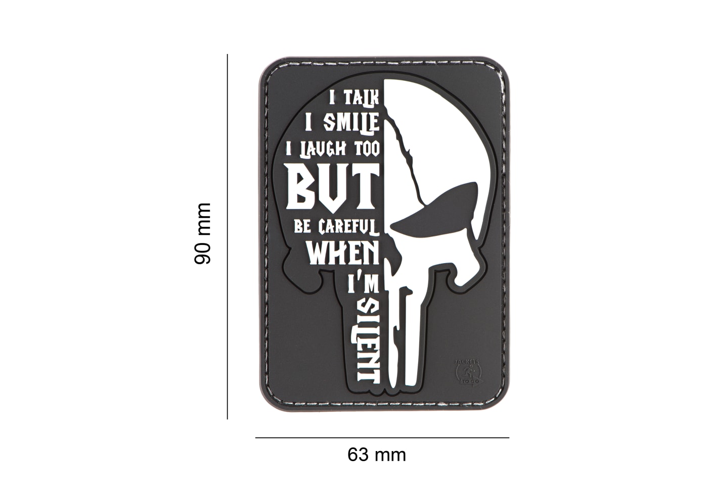 JTG Silent Punisher Rubber Patch