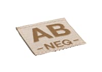 Clawgear AB Neg Bloodgroup Patch