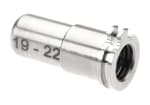 Maxx Model CNC Titanium Adjustable Air Seal Nozzle 19mm - 22mm for AEG