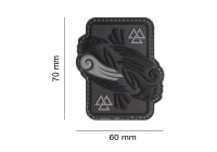 JTG Odins Raven Rubber Patch