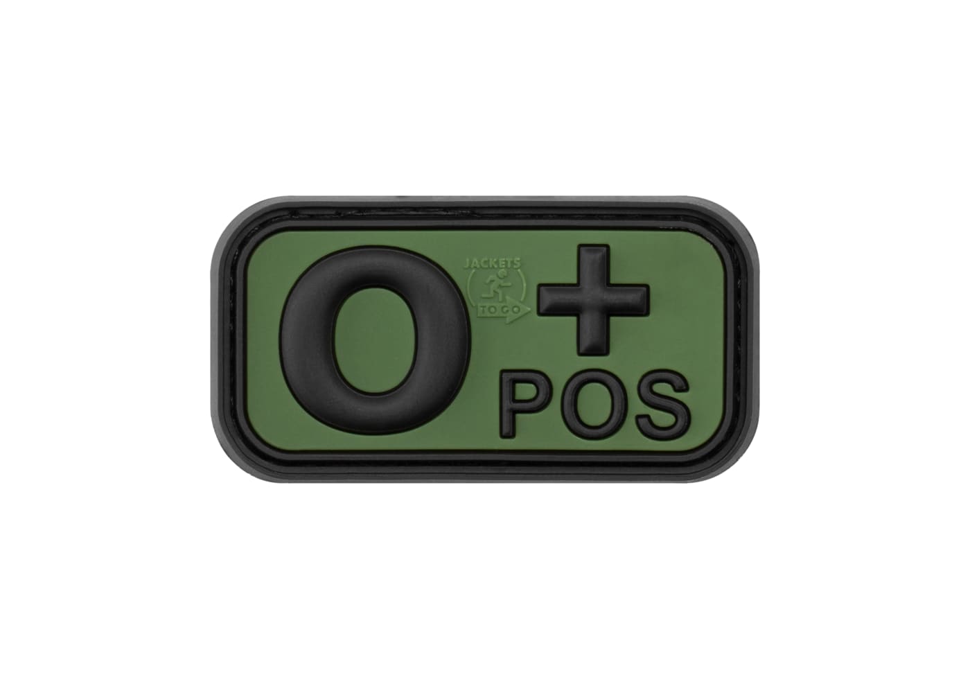JTG Bloodtype Rubber Patch 0 Pos