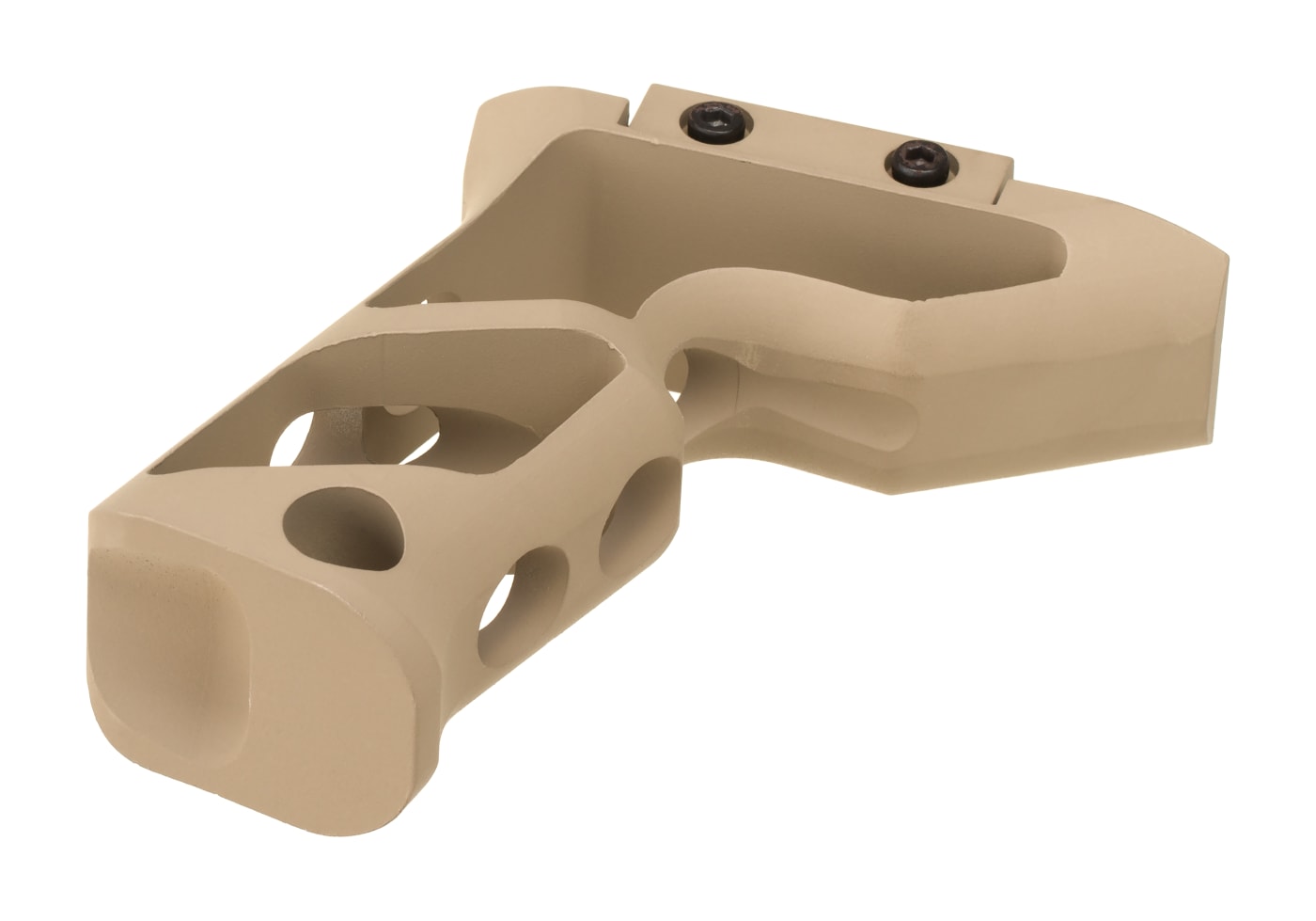 Metal CNC Picatinny Long Angled Grip