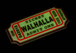 JTG Large Walhalla Ticket Rubber Patch