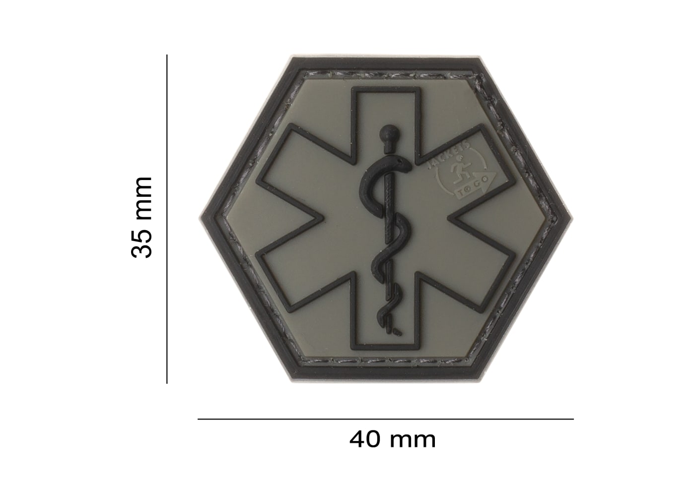 JTG Paramedic Hexagon Rubber Patch