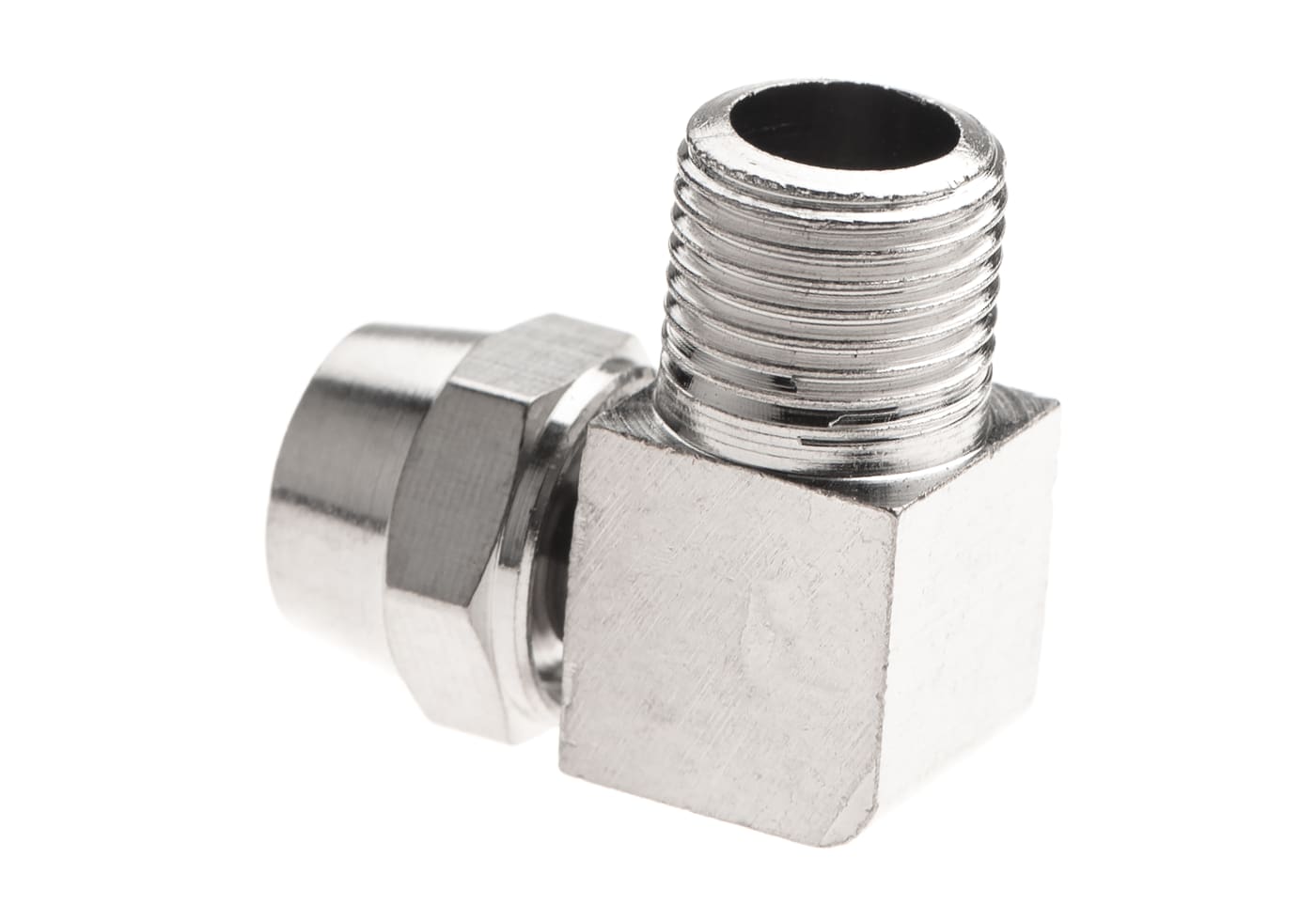 EpeS HPA 6mm Hose Coupling with Screwed Catch 90 Degree - Outer 1/8 NPT
