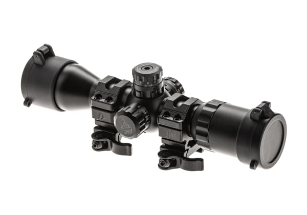 Leapers BugBuster 3-12X32 Scope Side AO Mil-Dot With QD Rings