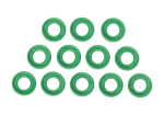 G&G Cylinder O Ring for GPM92 12pcs 
