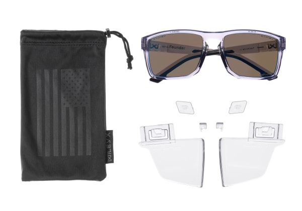Wiley X WX Founder Polarized Grey