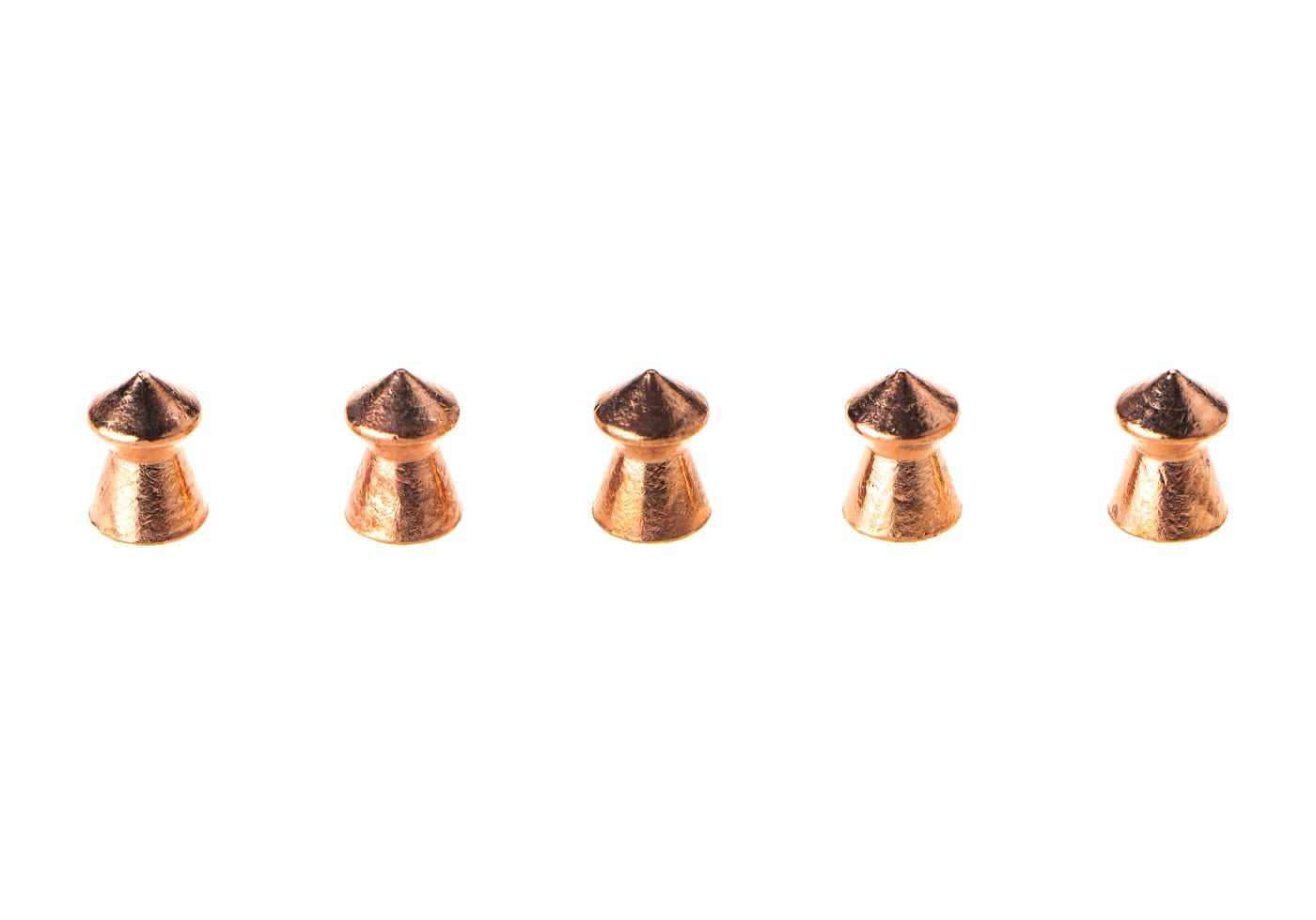 Walther 4.5mm Pointed Waisted Copper Pellets 0.48g 5x500rds