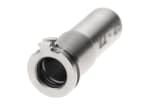 Maxx Model CNC Titanium Adjustable Air Seal Nozzle 22mm - 25mm for AEG