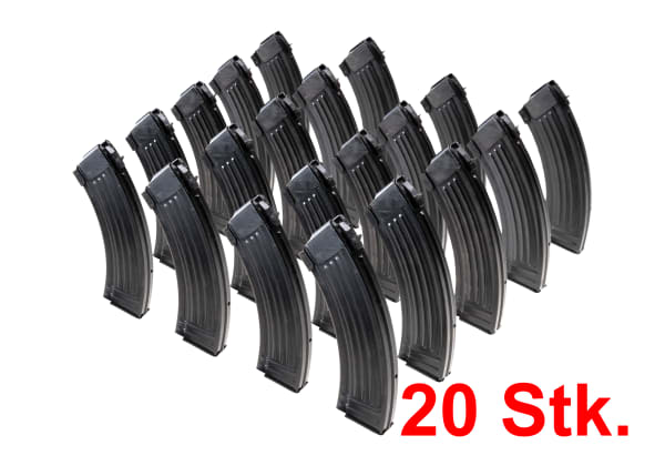 NEDI Magazin AK47 7.62x39 10rds Bulk Pack 20pcs