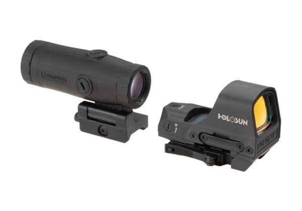Holosun HS510C Solar Red Circle Dot Sight Combo with HM3X