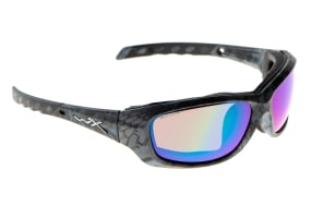 Wiley X WX Gravity Captivate Polarized Green Mirror