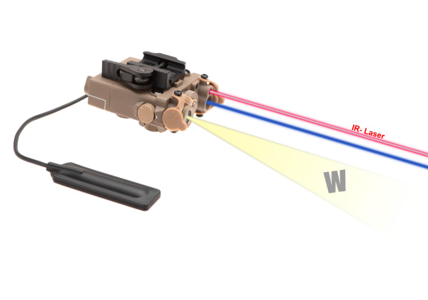 WADSN DBAL-A2 Illuminator / Laser Module Blue + IR