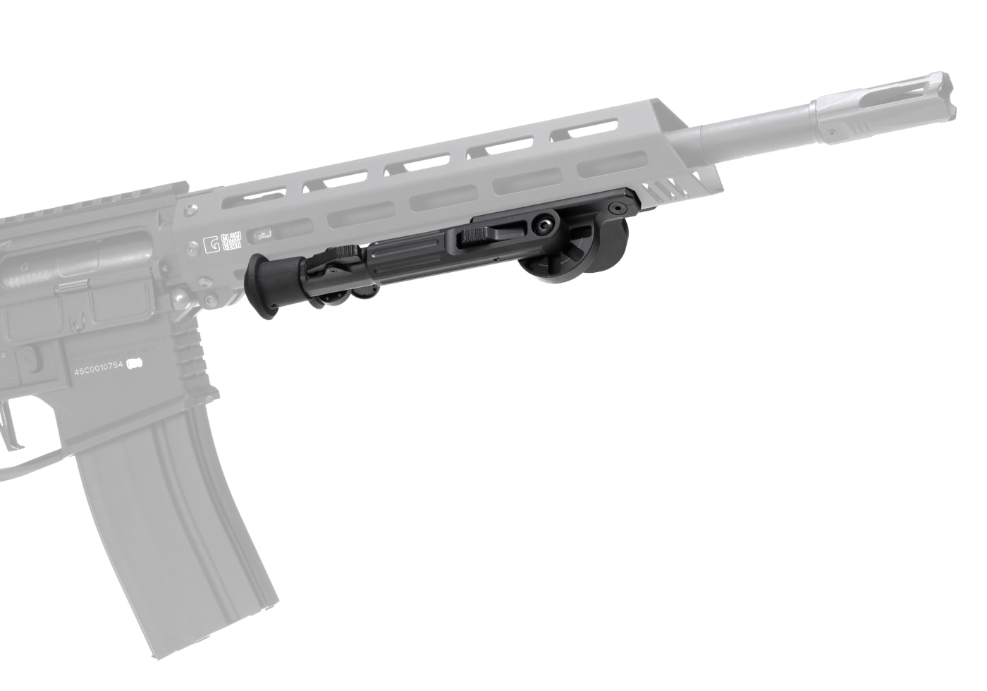 Ares M-LOK Swivel Bipod Short
