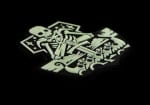 JTG Ghost Ship Skull Rubber Patch