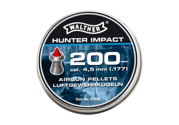 Walther 4.5mm Hunter Impact Pellets 0.56g 200rds