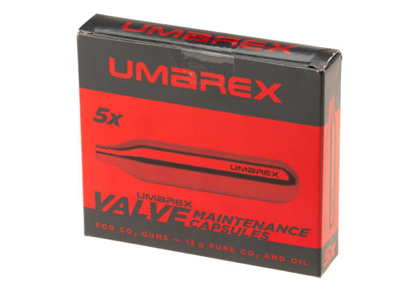 Umarex 12 g CO2 Maintenance Capsules
