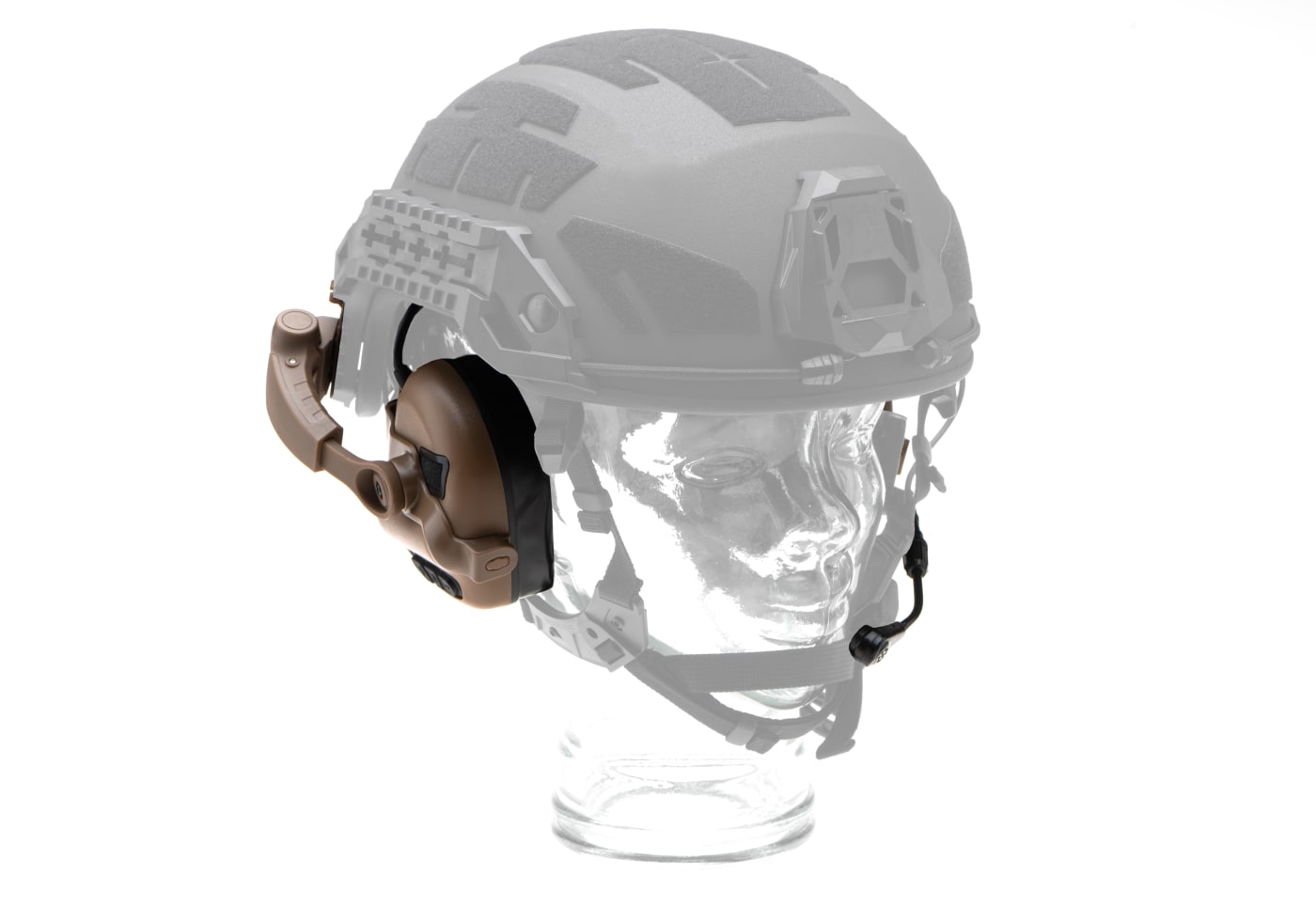 Earmor M32X Plus Hearing Protection Set for ARC Helmet Rails