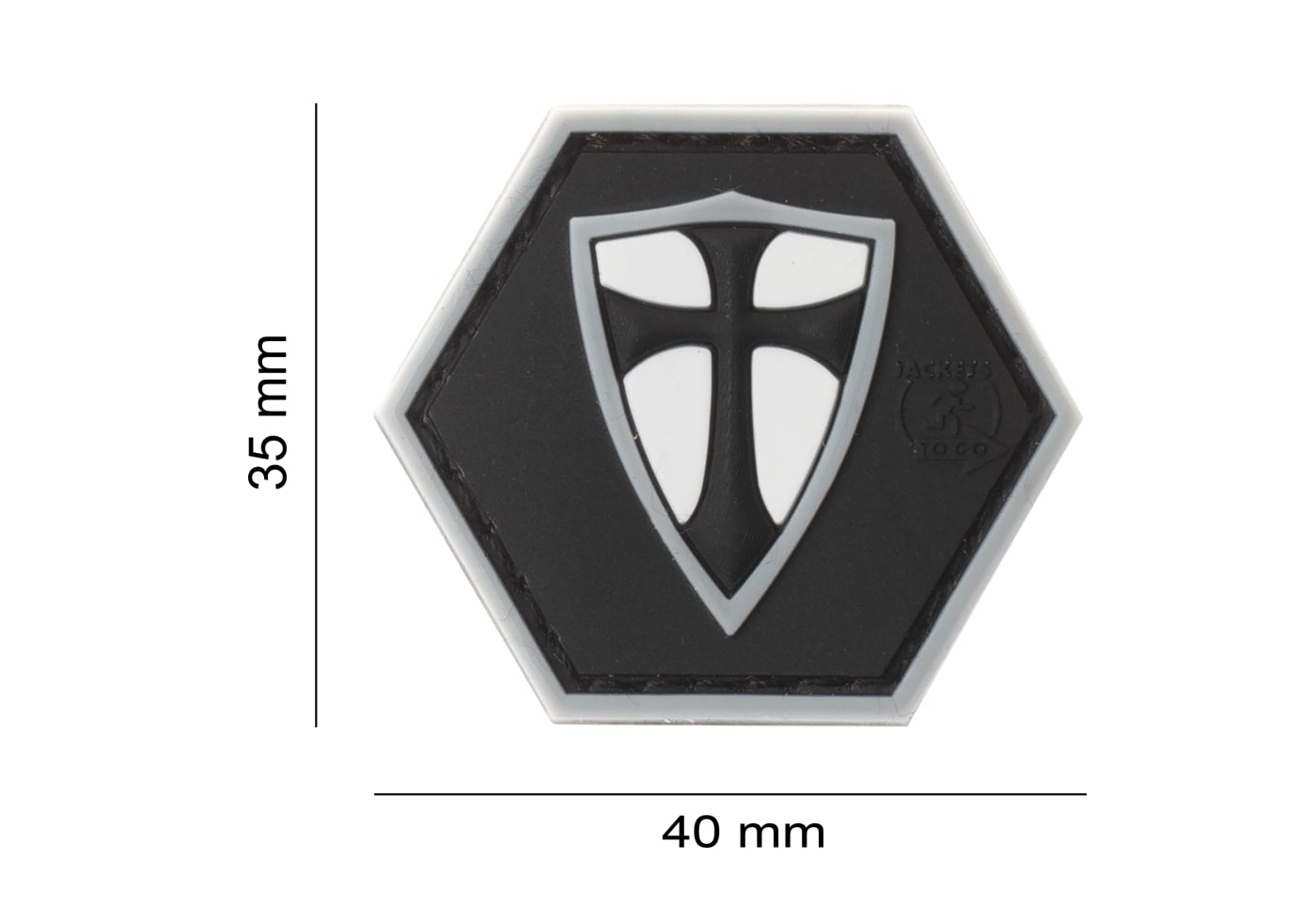 JTG Recte Faciendo Shield Rubber Patch