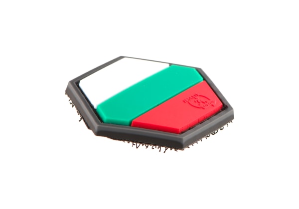 JTG Hexagon Bulgarian Flag Rubber Patch