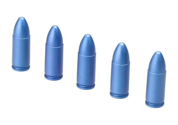 Strike Industries Aluminum Dummy Rounds 9x19mm 5pcs