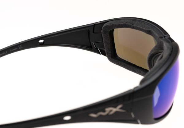 Wiley X WX Boss Captivate Polarized Blue Mirror