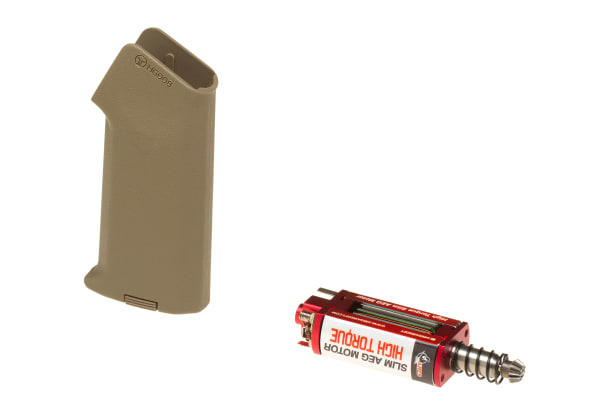 Ares High Torque Slim Motor + Amoeba Slim Pistol Grip