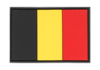 JTG Belgium Flag Rubber Patch