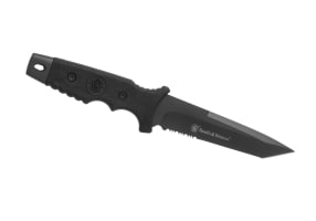 Smith & Wesson SW7S Fixed Blade Serrated Tanto