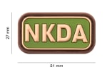 JTG NKDA Rubber Patch
